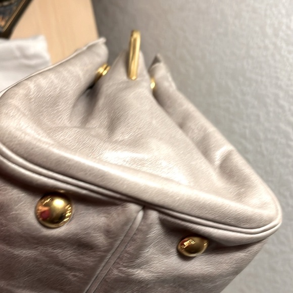 Reserved @kiraewong Authentic Prada Napa Leather Bag Milan - Picture 12 of 16